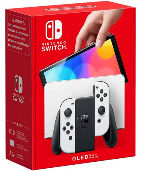 Портативная игровая консоль Nintendo Switch OLED White купить в СПб ...