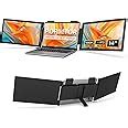 Laptop Screen Extender, 14" Triple Portable Monitor, IPS FHD 1080P ...