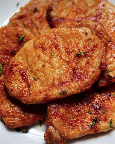 Air Fryer Thin Pork Chops - Savas Kitchen
