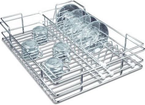 SS Cup & Saucer Baskets - Stainless Steel Saucer Basket Manufacturer ...