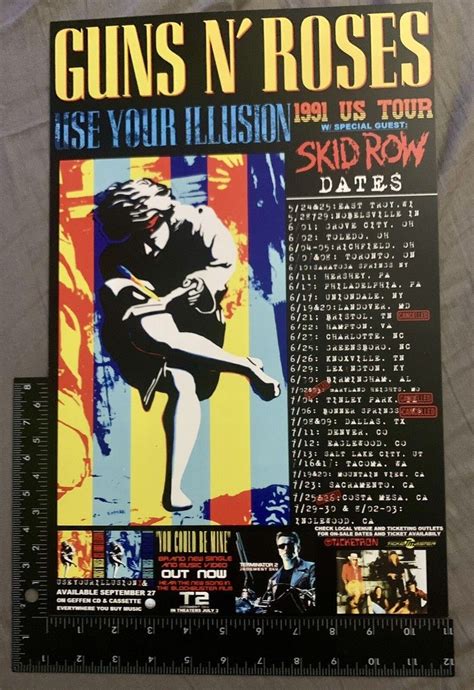 Guns N Roses Tinley Park Tickets, Credit Union 1 Amphitheatre, Tinley ...