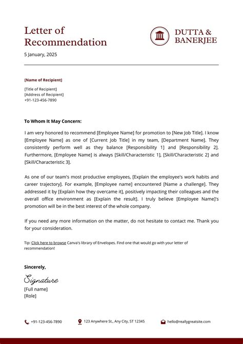 Sample Reference Letter For An Employee