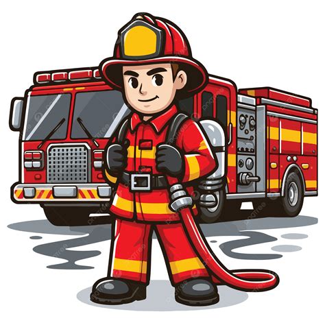 Firefighter Clipart Fireman Clipart Vector Art, Icons, And Graphics