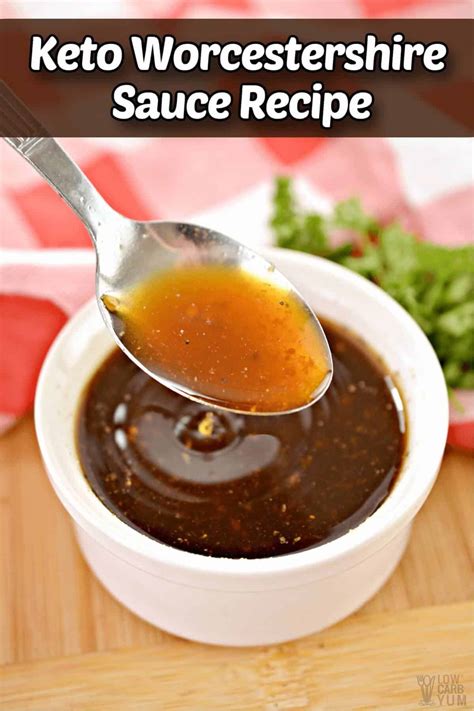 Keto Worcestershire Sauce Recipe - Low Carb Yum