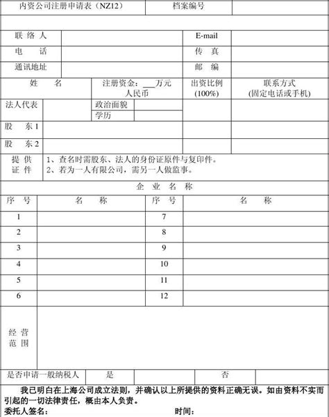 上海注册内资公司设立材料目录简易版本介绍 - 知乎