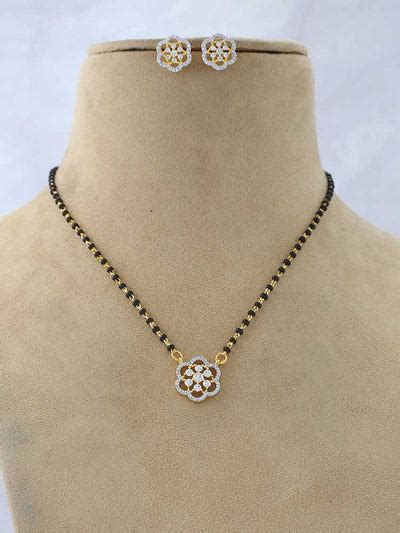 Latest designs in American Diamond Mangalsutras | Bling Bag