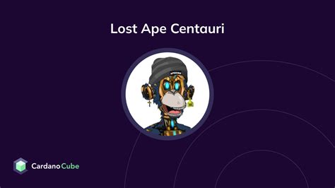 Lost Ape Centauri (NFT) on the Cardano Blockchain | Prices, Charts ...