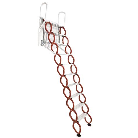 Techtongda Orange Folding Ladder Loft StairsWall India | Ubuy