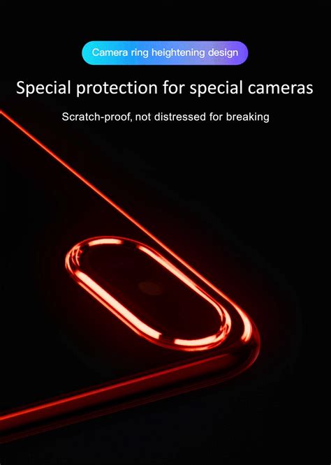 VAKU ® Apple iPhone XS Max 6 Colored Laser String Series with Micro ...