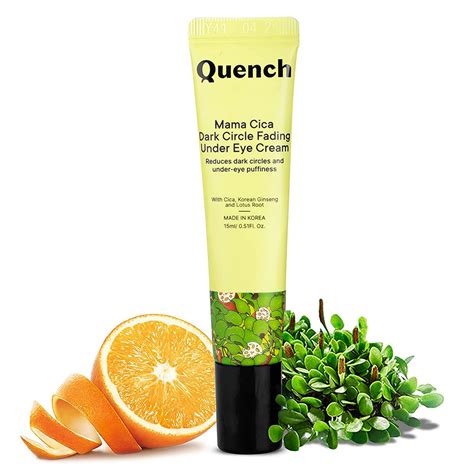 Buy Quench Botanics Mama Cica Dark Circle Fading Under Eye Cream (15ml ...