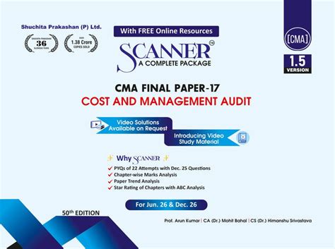 Shuchita Scanner CMA Final Paper - 17 Cost and Management Audit Green ...
