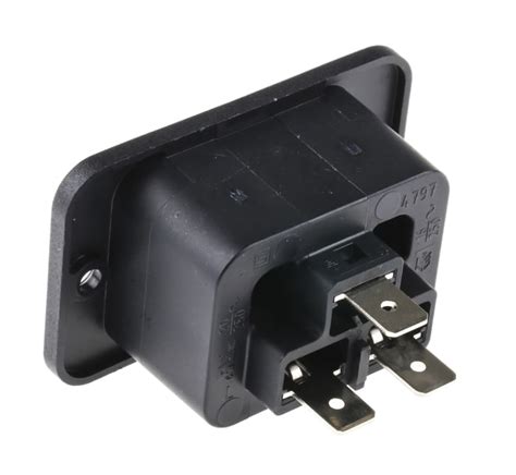 4797.0000 Schurter | Schurter C19 Panel Mount IEC Connector Socket, 16A ...