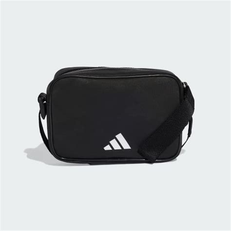 adidas Monogram Essentials Shoulder Bag - Black | adidas India