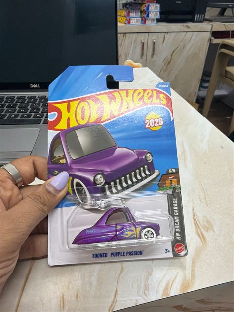 SINGLE HOT WHEELS CAR TOONED PURPLE PASSION – Etrending