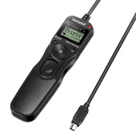 Buy Neewer Digital Timer Remote Shutter Release Trigger for MC-DC2 for ...