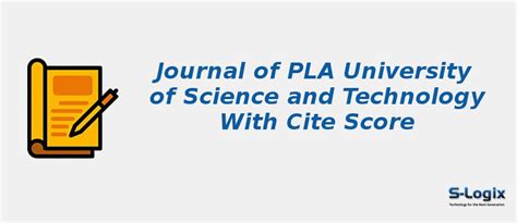 Journal of PLA University of Science and Technology Impact Factor | S-Logix