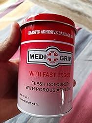 Medigrip Elastic Adhesive Bandage(10cm x 4cm, Skin Colour, 1 Piece ...