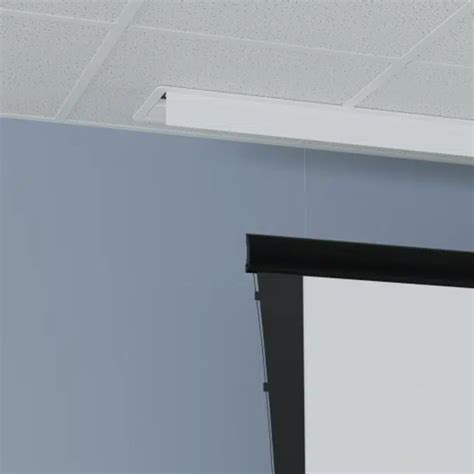 BIM objects - Free download! Da-Lite - Myriad Conceal Projection ...