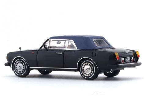 1993 Rolls-Royce Corniche IV with removable top black 1:64 GFCC diecast ...