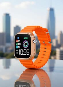 ADR ADR-07 (Orange) Teenagers LED Luxurious Fashion Silicone Orange ...