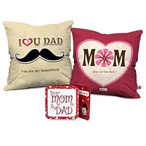 Buy Indigifts You are Best Printed Cushions with Filler with Greeting ...
