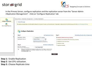 Image result for Replication GUI Script