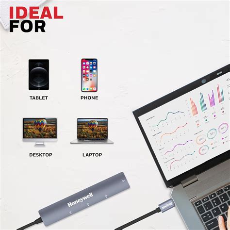 Momentum Type C to 4 Port USB Hub | Buy best Laptop Essentials ...