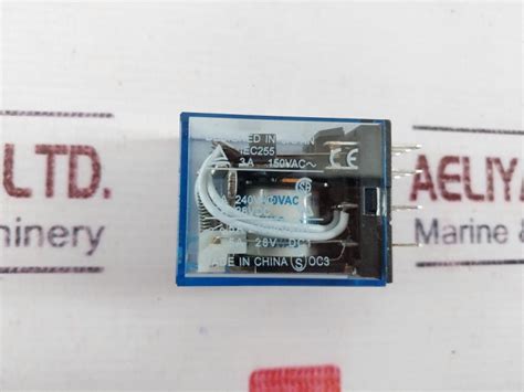 Omron My4N-j General Purpose Relay 3A 150Vac~ 5A 240Vac/5A 28Vdc ...