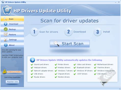 HP Driver Update Software 的图像结果