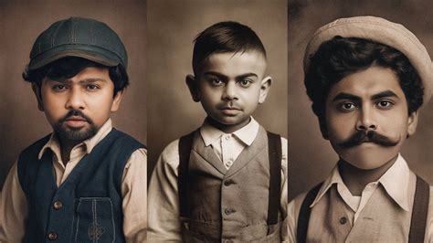 From Virat Kohli Rohit Sharma, Indian Cricket Team Reimagined By AI In ...