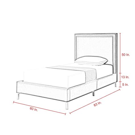 Inspired Home Samuele Blush Full Wood Bed Frame in the Beds department ...