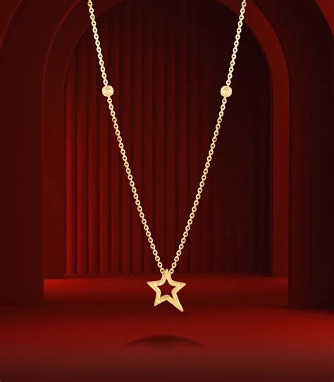 Star Charm Goph Necklace – P. N. Gadgil & Sons Ltd
