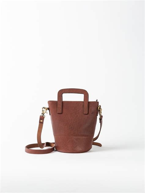 Mini Basket Bag | Cherry Handcrafted Leather Bag Online | Cord Studio
