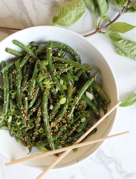 Easy Sesame Green Beans → Hungryrecipe