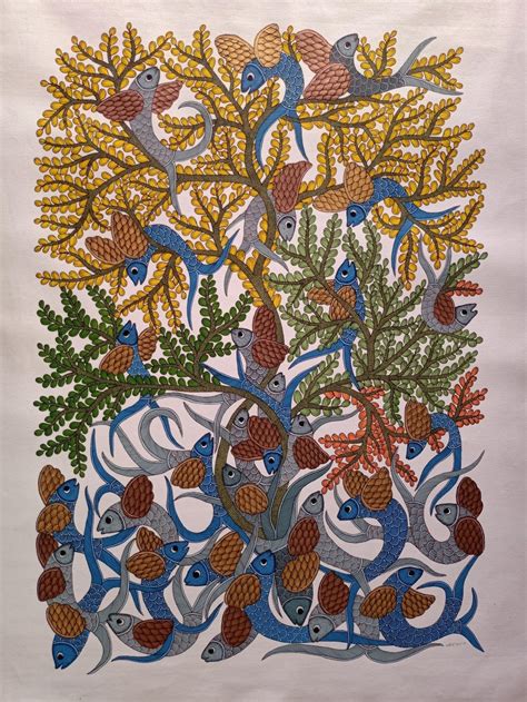 Rajendra Kumar Shyam- Gond Artist