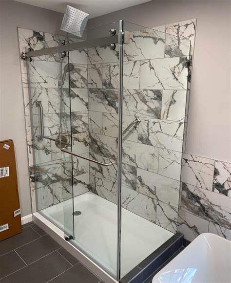 Custom Glass Shower Door Installation, Replacement Maryland