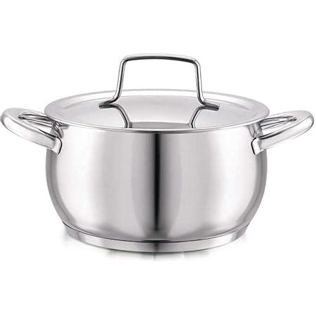 Buy Borosil - CFHC18SS12 Stainless Steel Handi Casserole with Lid ...