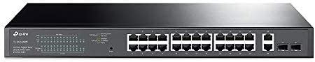 TP-Link 28-Port Gigabit PoE Easy Smart Switch (TL-SG1428PE) - 24 x PoE+ ...