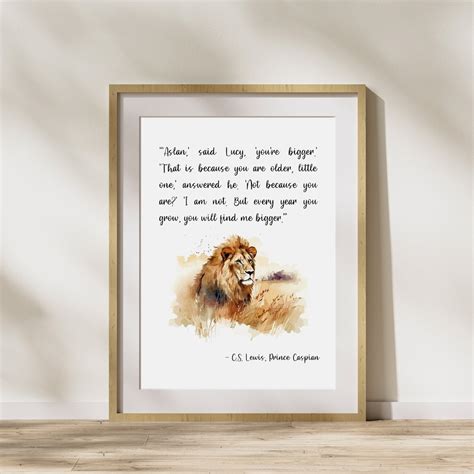 CS Lewis Wall Art, CS Lewis Quotes, CS Lewis Printable, Chronicles of ...