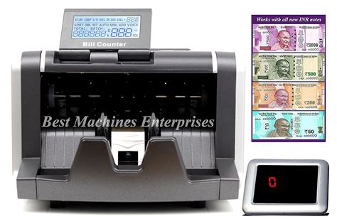 BME Stylo Latest Note Counting Machine with integrated False Detection ...