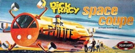 Polar Lights Dick Tracy Space Coupe Model Kit Aurora Polar Lights ...