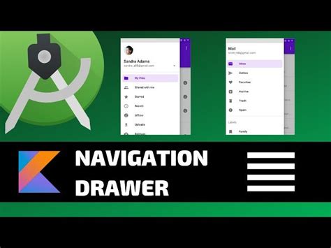Image result for Android Navigation Menu