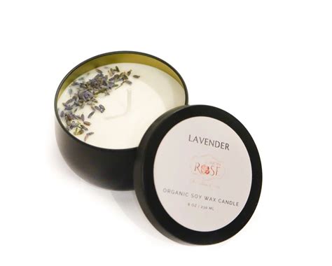 Organic Lavender Soy Candle in New York, NY | LE JARDIN ROSE