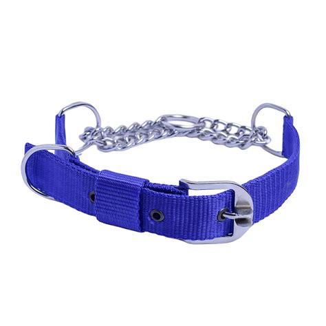 VIPCOLLECTION Stainless Steel Chain Dog Collar Half Choker For Gentle ...