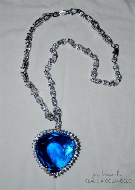 The Hope Diamond Titanic - Rose Gold Necklaces