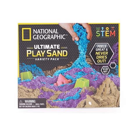 Shop National Geographic Ultimate Play Sand Asstorted 6Lb Sand, Slime ...