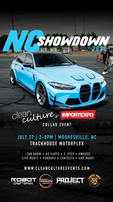 Clean Culture x Import Expo North Carolina, Trackhouse Motorplex ...