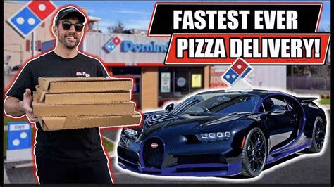 USA Man Delivers Dominos Pizzas in $2.9 Million Bugatti Chiron » Car ...