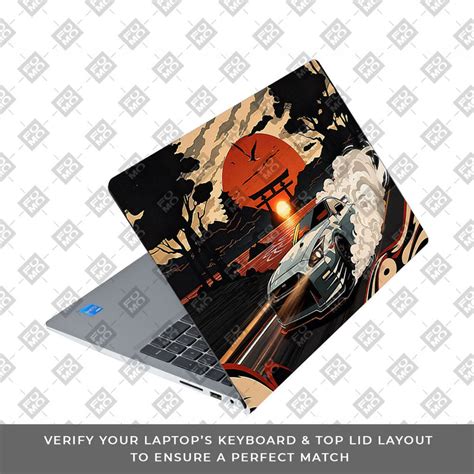 Samurai Rising Sun GTR Dell Inspiron 3520 Laptop Skin