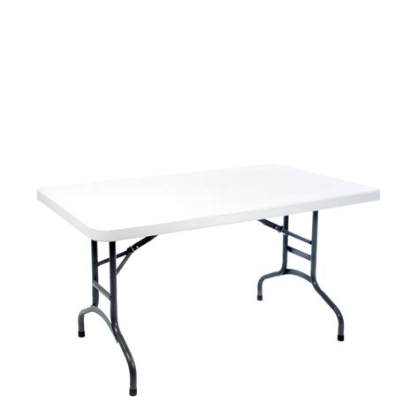 Trestle Table White Plastic 4ft - Bistro Tables - Dzine Furnishing ...